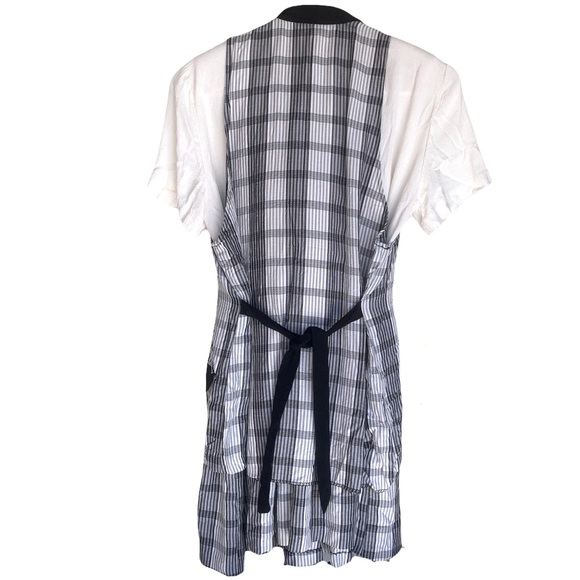 Oxford Corp 2-Piece Black & White Dress Size Small Super Cute Office Dressy Wear - Picture 5 of 13